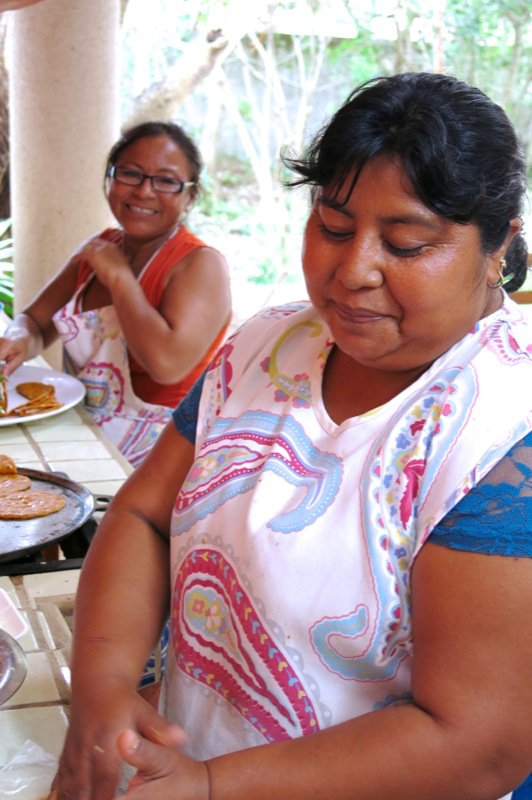 51 Gals making empanadas