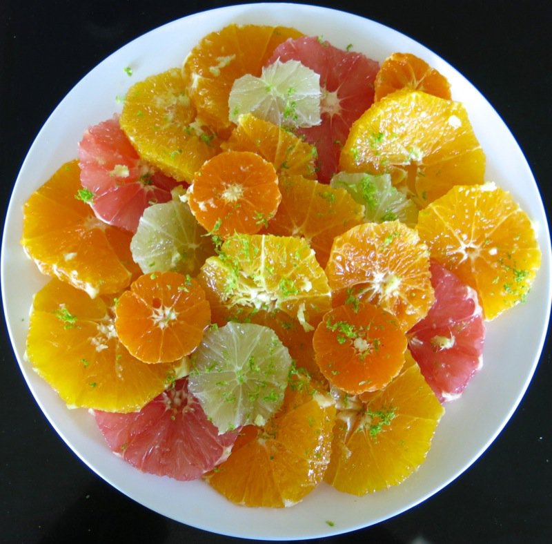 6 Citrus Salad with Lime