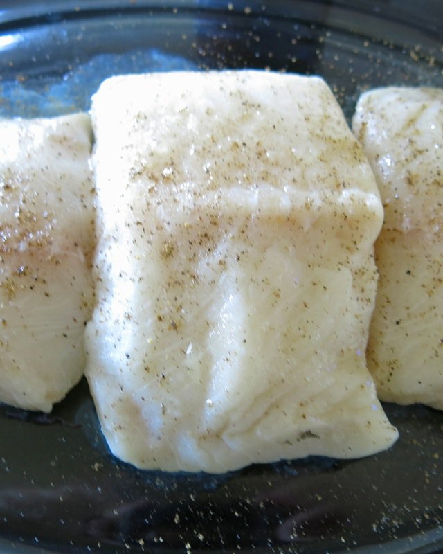 7 Seasoned Sablefish with lime