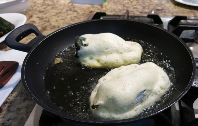 77 Frying Battered Pablano Peppers 0