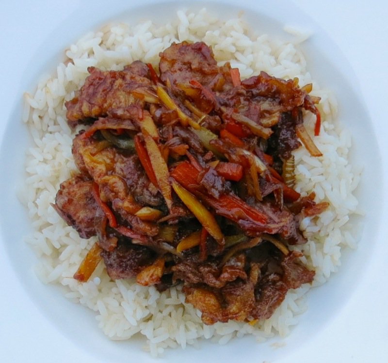 1 Calgarys Authentic Crispy Ginger Beef