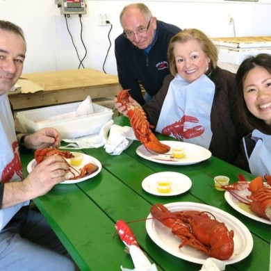 Ryer Lobsters enroute to Peggy's Cove