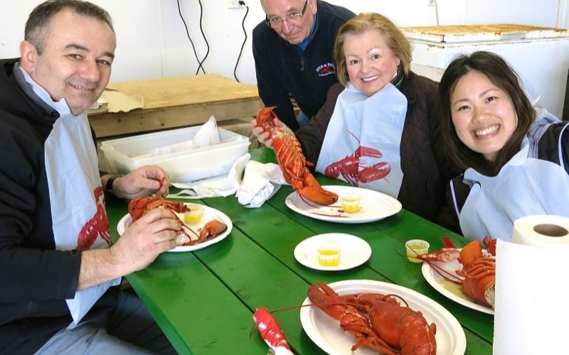 Ryer Lobsters enroute to Peggy's Cove