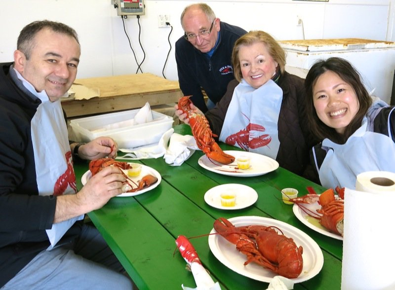 Ryer Lobsters enroute to Peggy's Cove