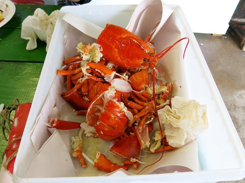 Ryer Lobsters enroute to Peggy's Cove