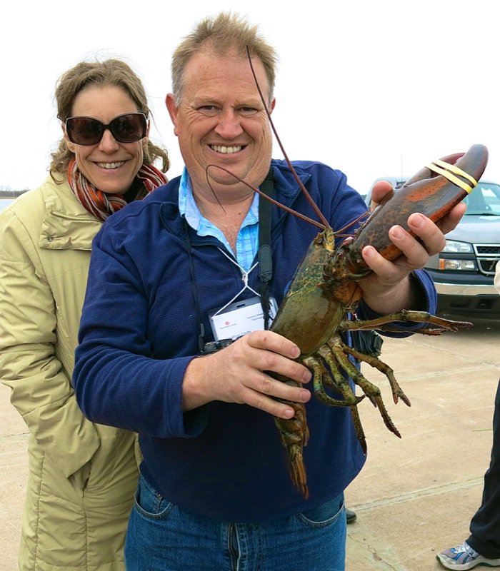 Wallace Wharf Lobster Haul: Fresh Lobster Feed!