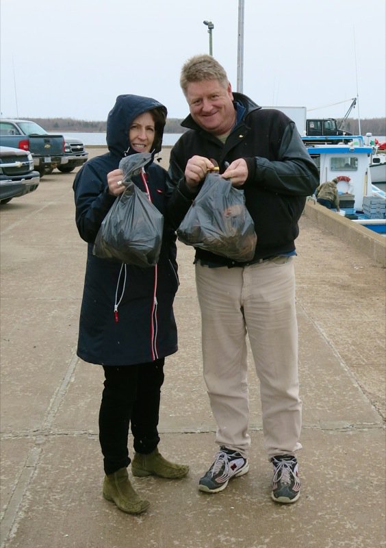 Wallace Wharf Lobster Haul: Fresh Lobster Feed!