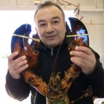 The Lobster Cars at Dennis Point Wharf in Pubnico