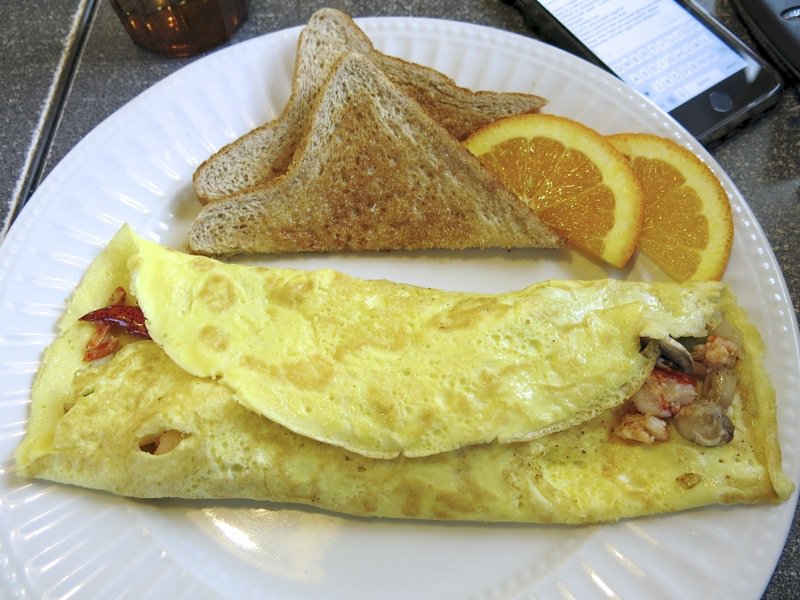 An Acadian Breakfast at Dennis Point Café, Pubnico