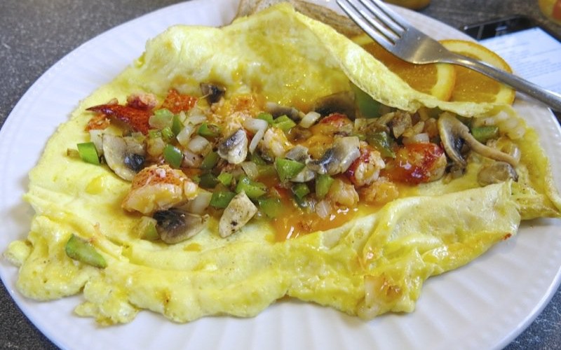 An Acadian Breakfast at Dennis Point Café, Pubnico