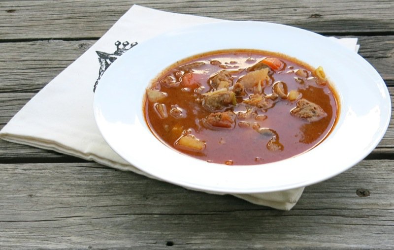 2 Hamburger Harvest Soup