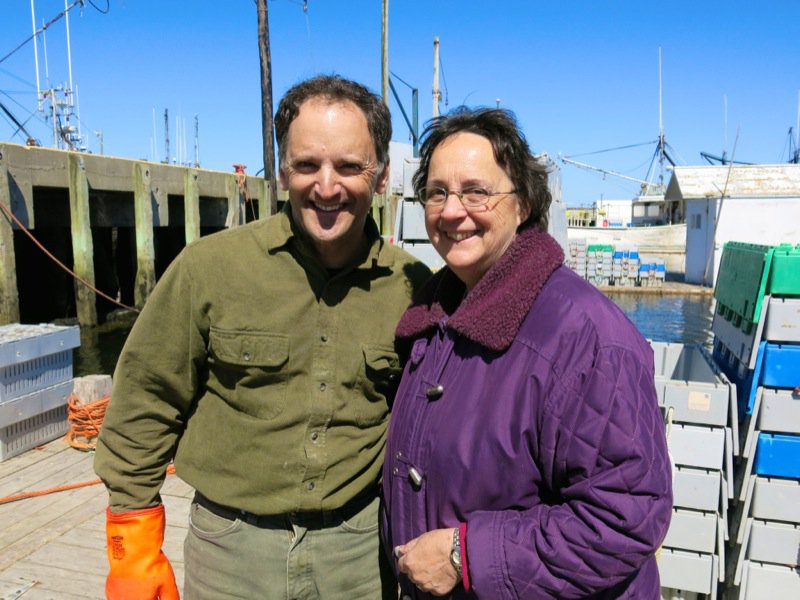 The Lobster Cars at Dennis Point Wharf in Pubnico