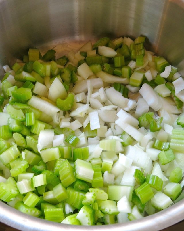 Harvest Hamburger Soup and Bernice d'Entremont