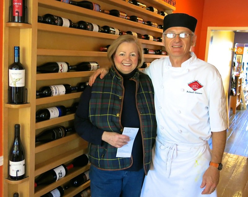 33 Valerie Lugonja and Chef Raymond Glauser