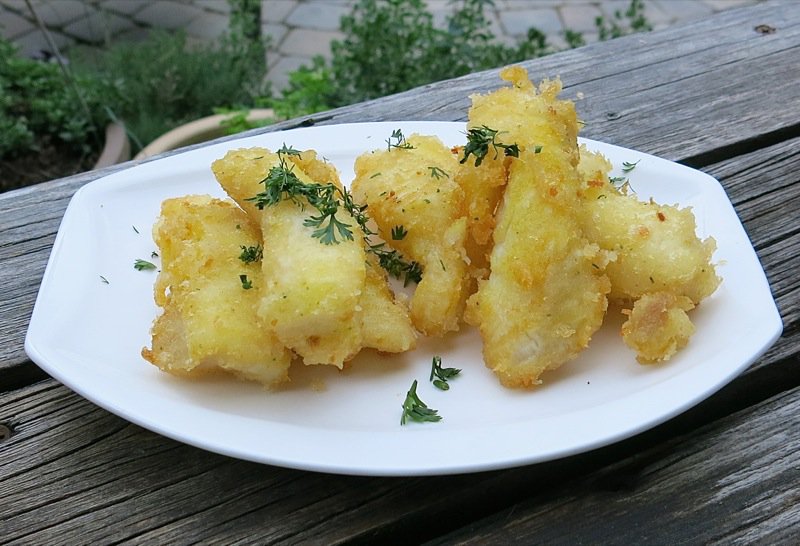 Homemade tempura batter fish and chips recipe