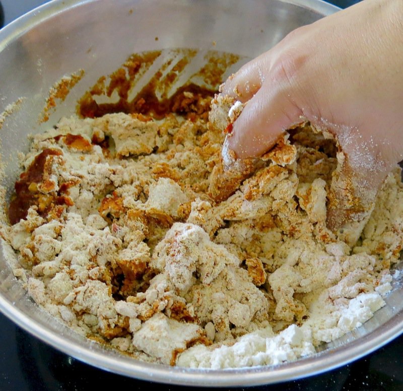 37 Enchiladas Potosinas dough