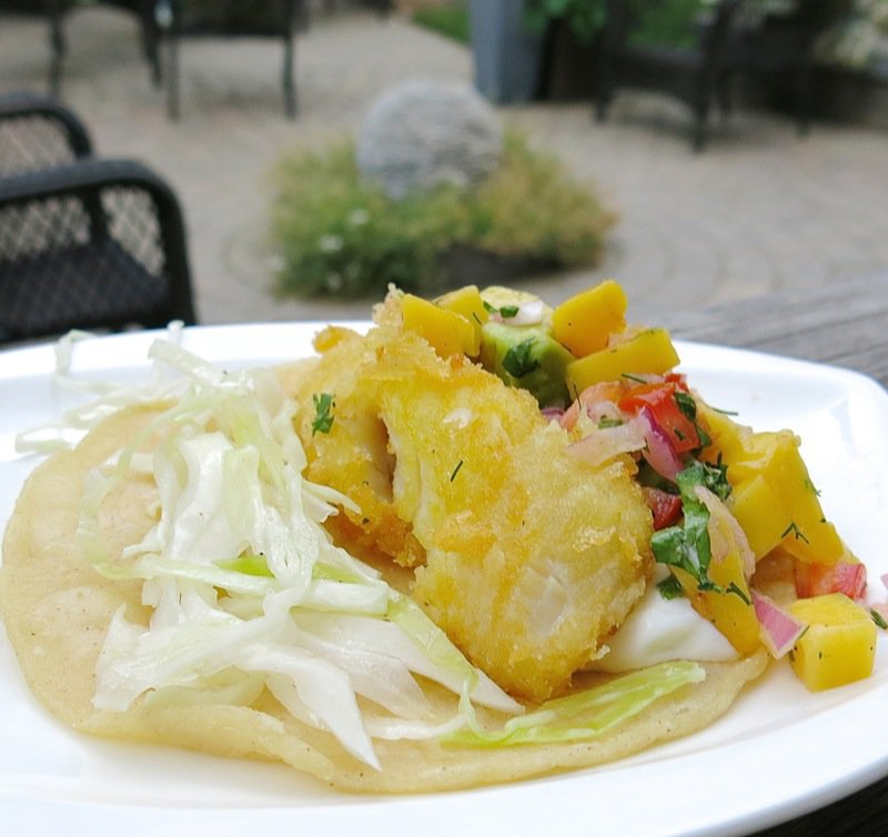 Tempura Fish Tacos: Battered Ling Cod