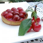 Sour Cherry Tarts with Marzipan