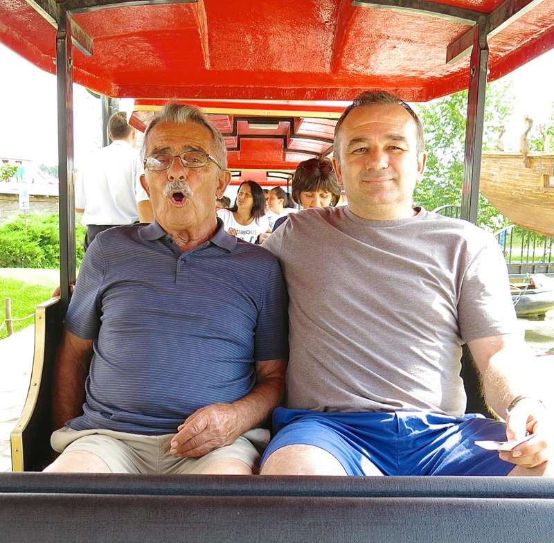 Petar and Vanja Lugonja on the Train1