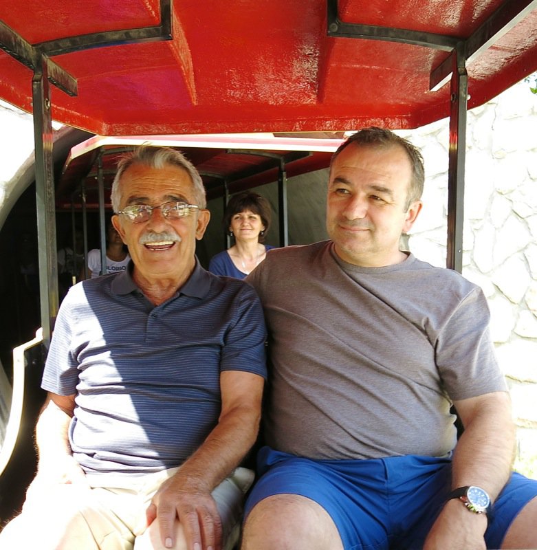 Petar and Vanja Lugonja on the Train2