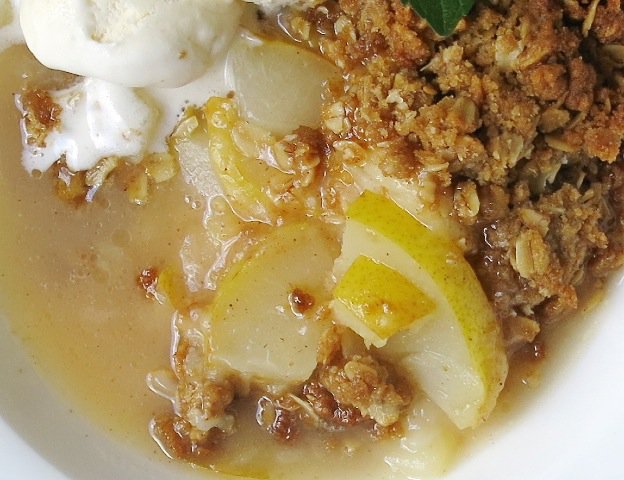 13 BC Bartlett Pear Crisp