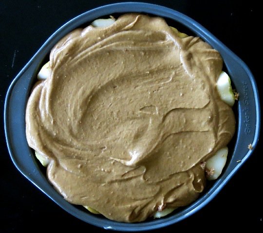 18 Pear Upside Down Gingerbread Cake