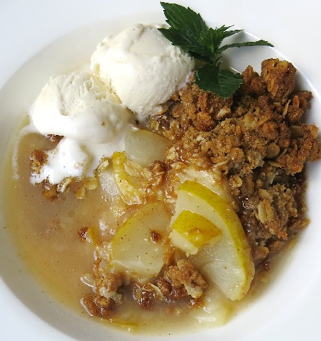 2 BC Bartlett Pear Crisp