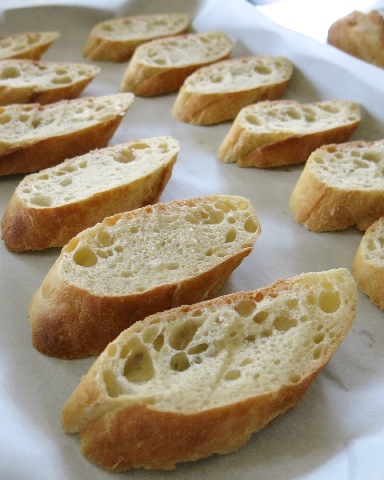 2 Basic Garlic Bruschetta