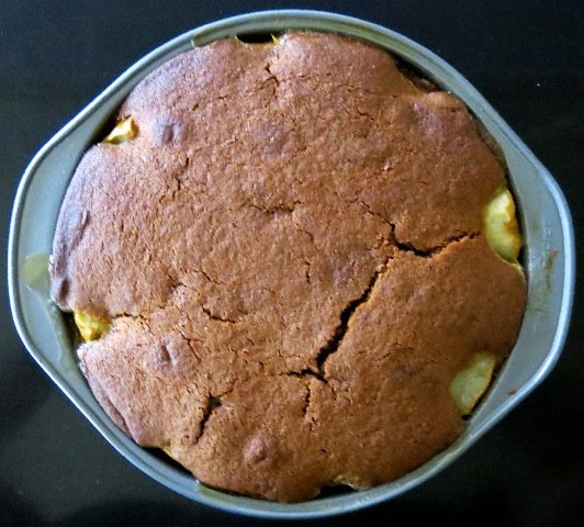 20 Pear Upside Down Gingerbread Cake