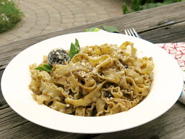 27 Sour Cherry Pesto Pasta