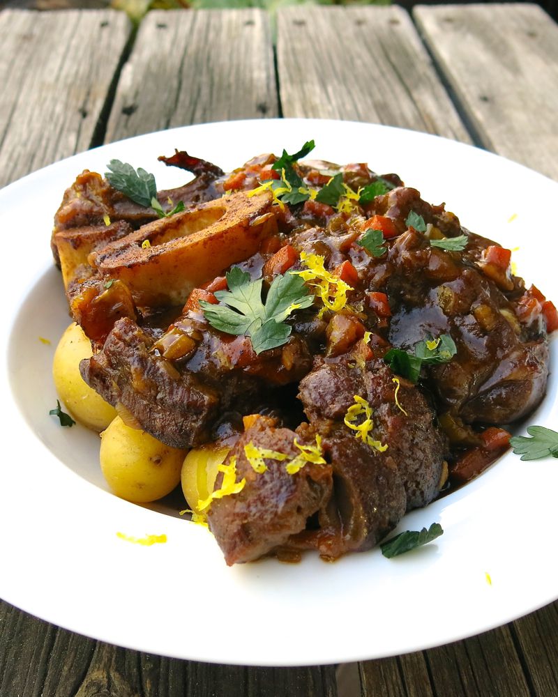 16 Osso Buco with Veal Jus