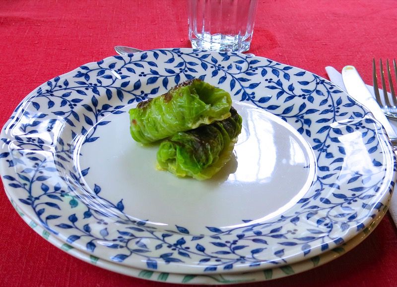 1 Caponet Piemontese Cabbage Rolls