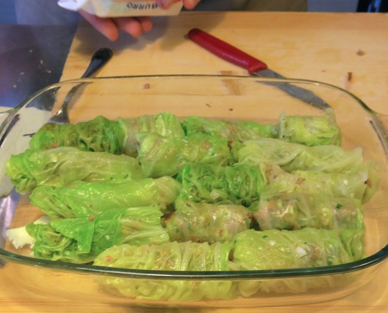 21 Caponet Piemontese Cabbage Rolls
