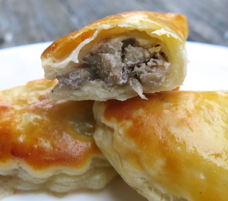 19 Mushroom Turnovers