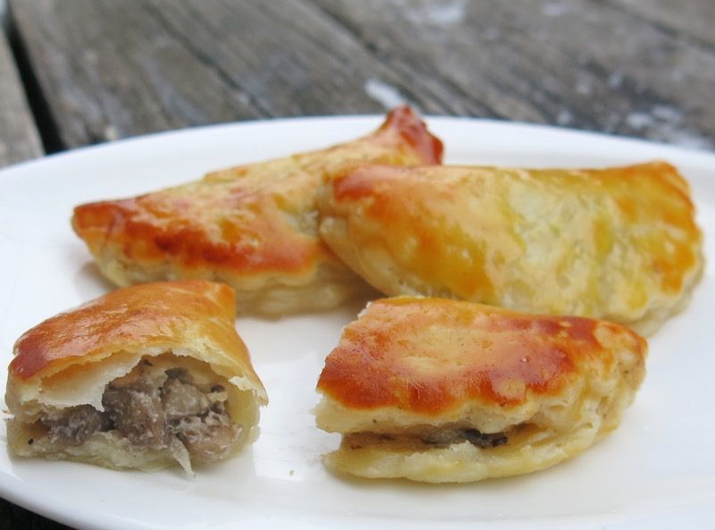 2 Mushroom Turnovers