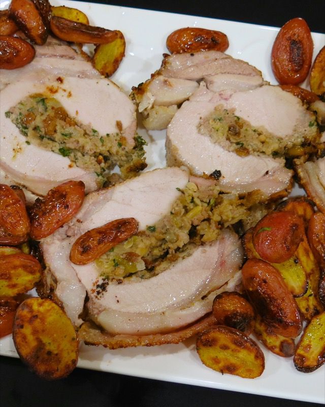 26 Porkbelly Porkloin Pork Stuffing Porchetta