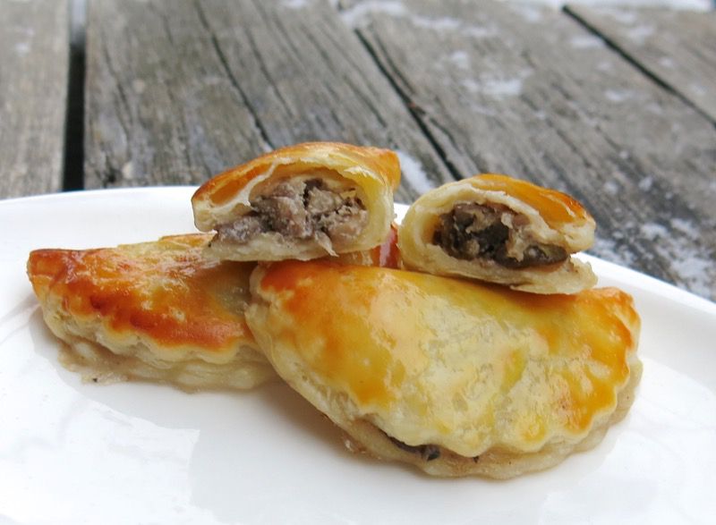 3 Mushroom Turnovers