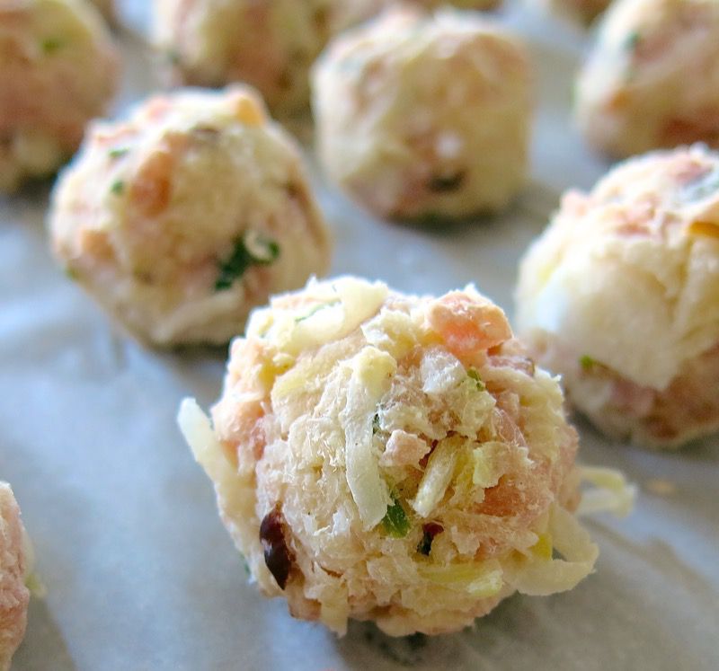 12 Ham and Sauerkraut Balls