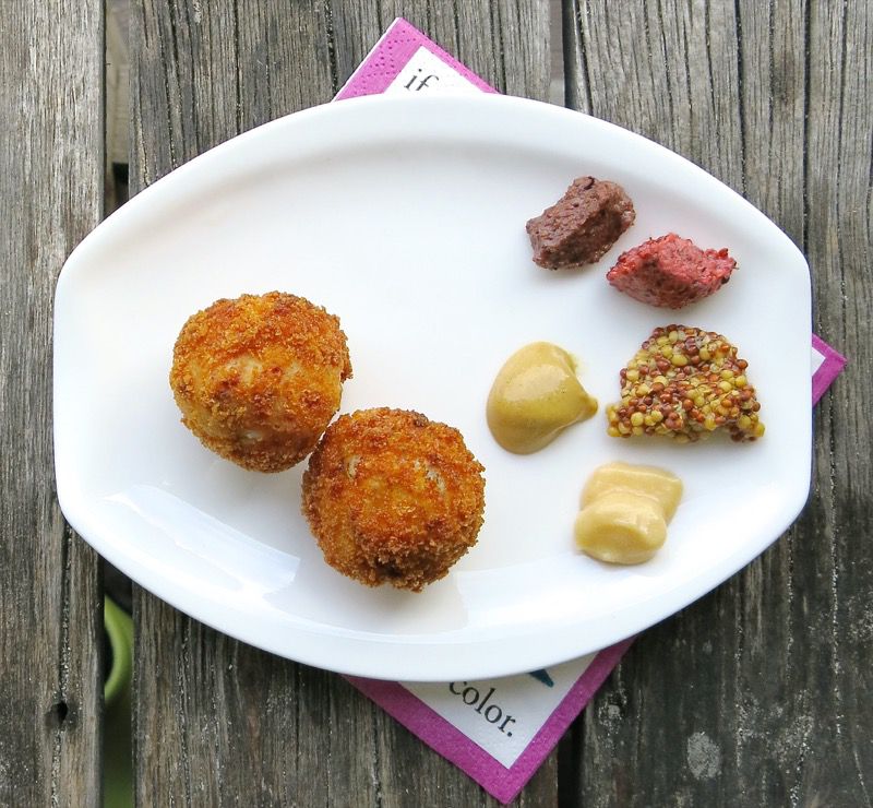 3 Ham and Sauerkraut Balls