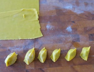 34 Agnolotti del Plin with meat filling