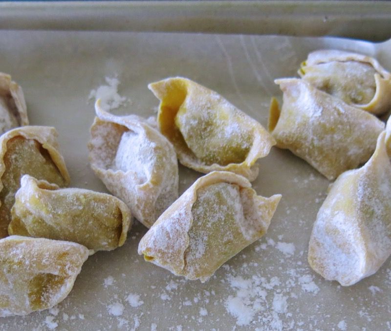 36 Agnolotti del Plin with meat filling