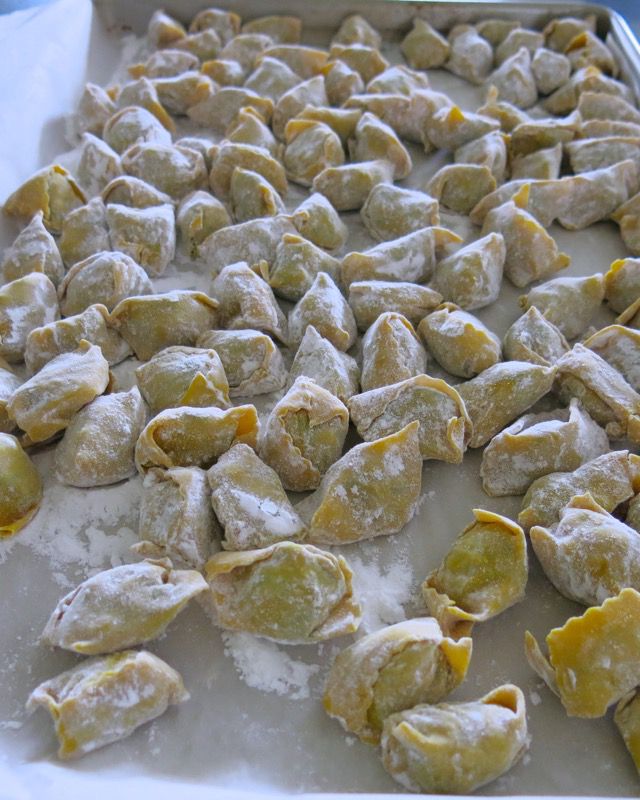 37 Agnolotti del Plin with meat filling