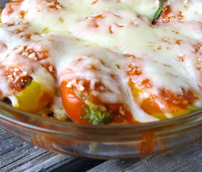 21 Miniature Stuffed Peppers