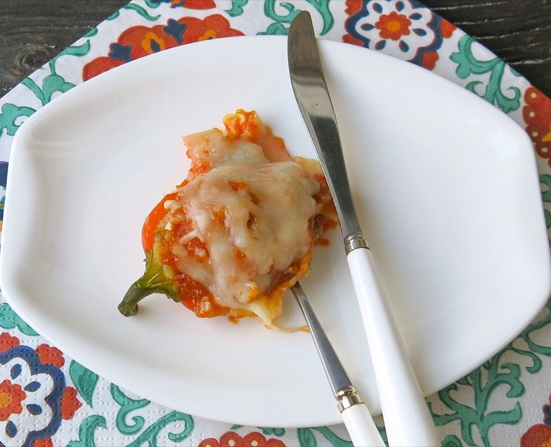 23 Miniature Stuffed Peppers