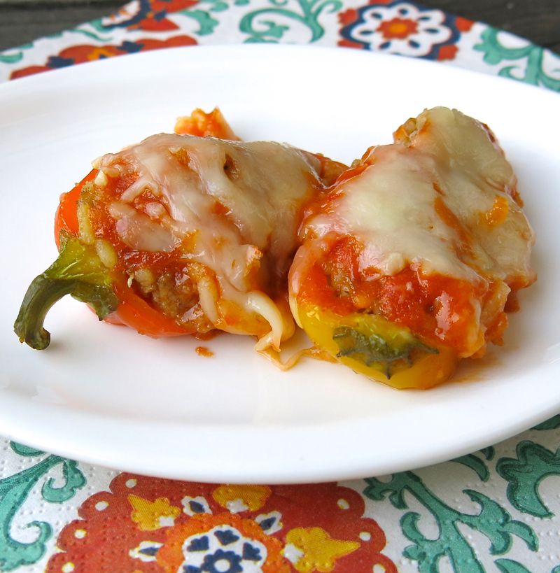 25a Miniature Stuffed Peppers