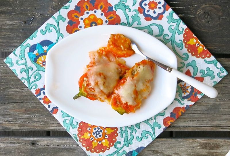 25b Miniature Stuffed Peppers