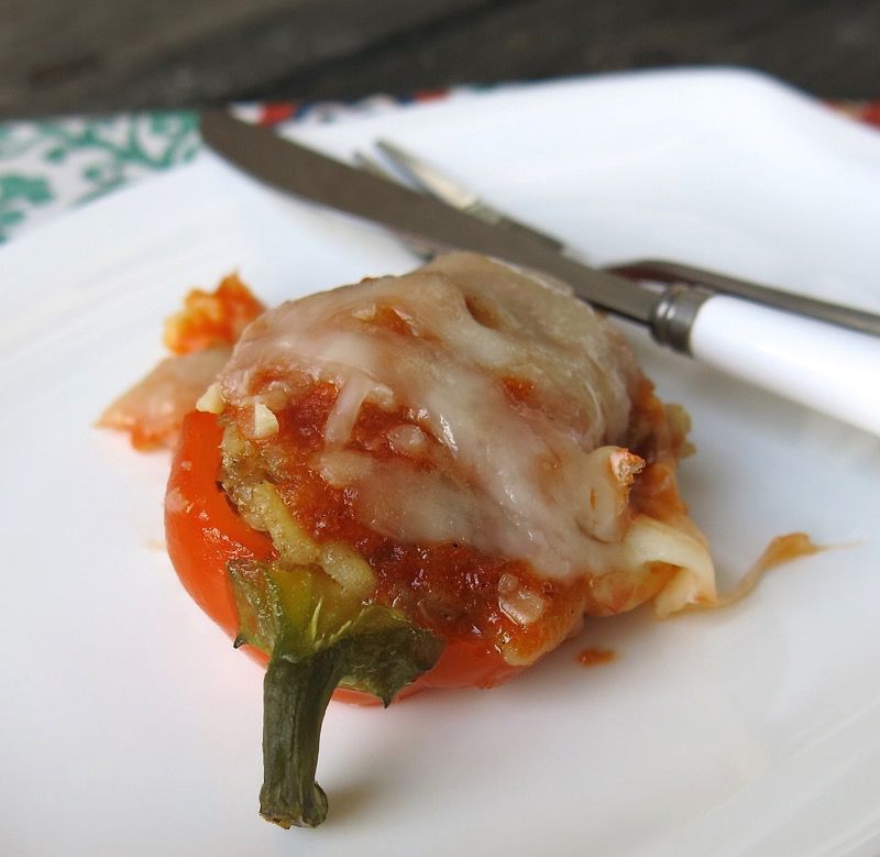 5 Miniature Stuffed Peppers