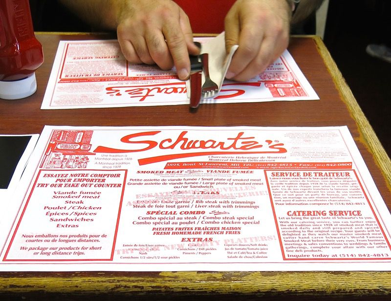 6 Schwartz Montreal Smoked Meat