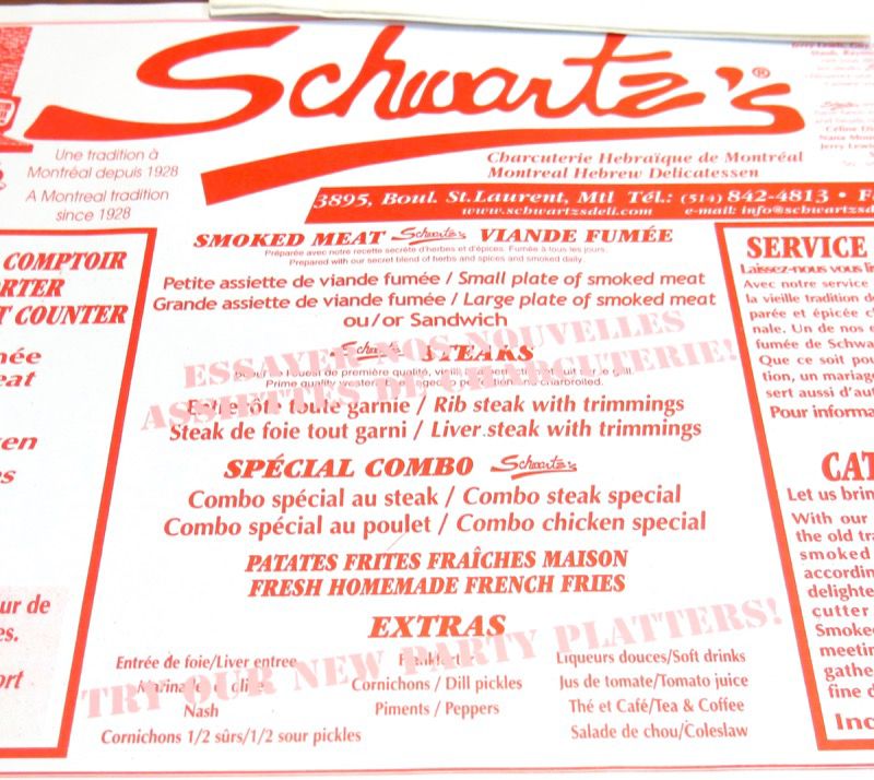 7 Schwartz Montreal Smoked Meat