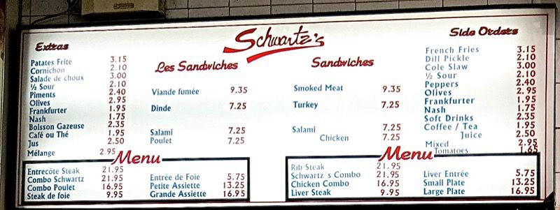 9a Schwartz Montreal Smoked Meat